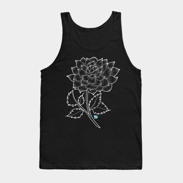 Dahlia Tank Top by ColorMix Studios